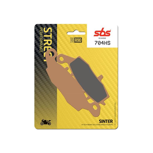 SBS 704HS Sintered Front Brake Pads for Kawasaki / Suzuki