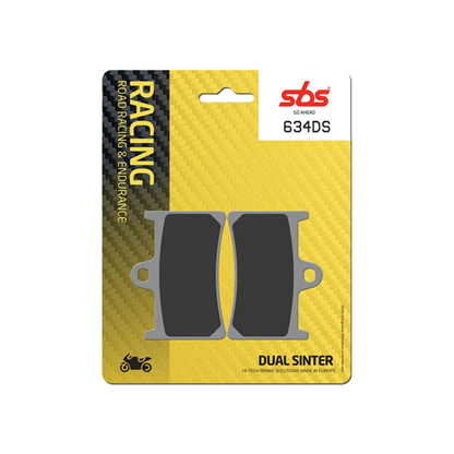 SBS 634DS Dual Sintered Front Racing Brake Pads