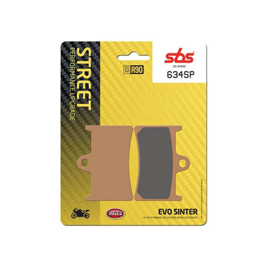 SBS 634SP Evo Sintered Front Brake Pads for Yamaha