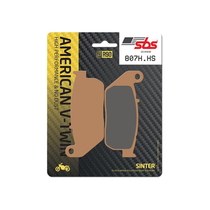 SBS 807H.HS Street Excel Sintered Front Brake Pads for Harley Davidson