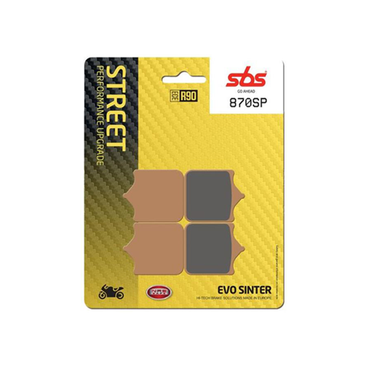 SBS 870SP Evo Sintered Front Brake Pads for BMW