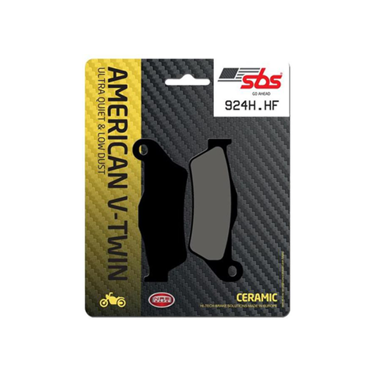 SBS 924H.HF Ceramic Brake Pads for Harley Davidson