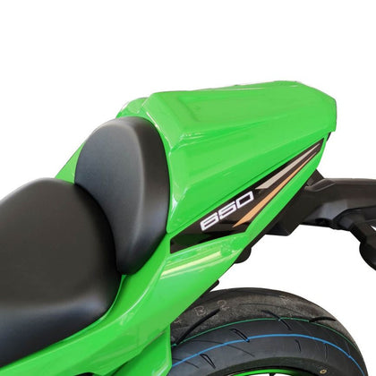 ERMAX SEAT COWL FOR NINJA 650 2017, GREEN / BLACK (CANDY LIME GREEN 3 [51P], EBONY [H8] )