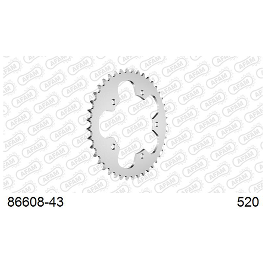 Afam Triumph Bonneville T100 Sprockets