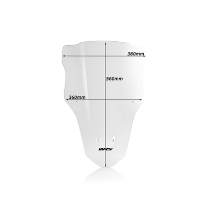 WRS Windscreen Touring Transparent Honda Africa Twin CRF1000L / ADV 2015-2019